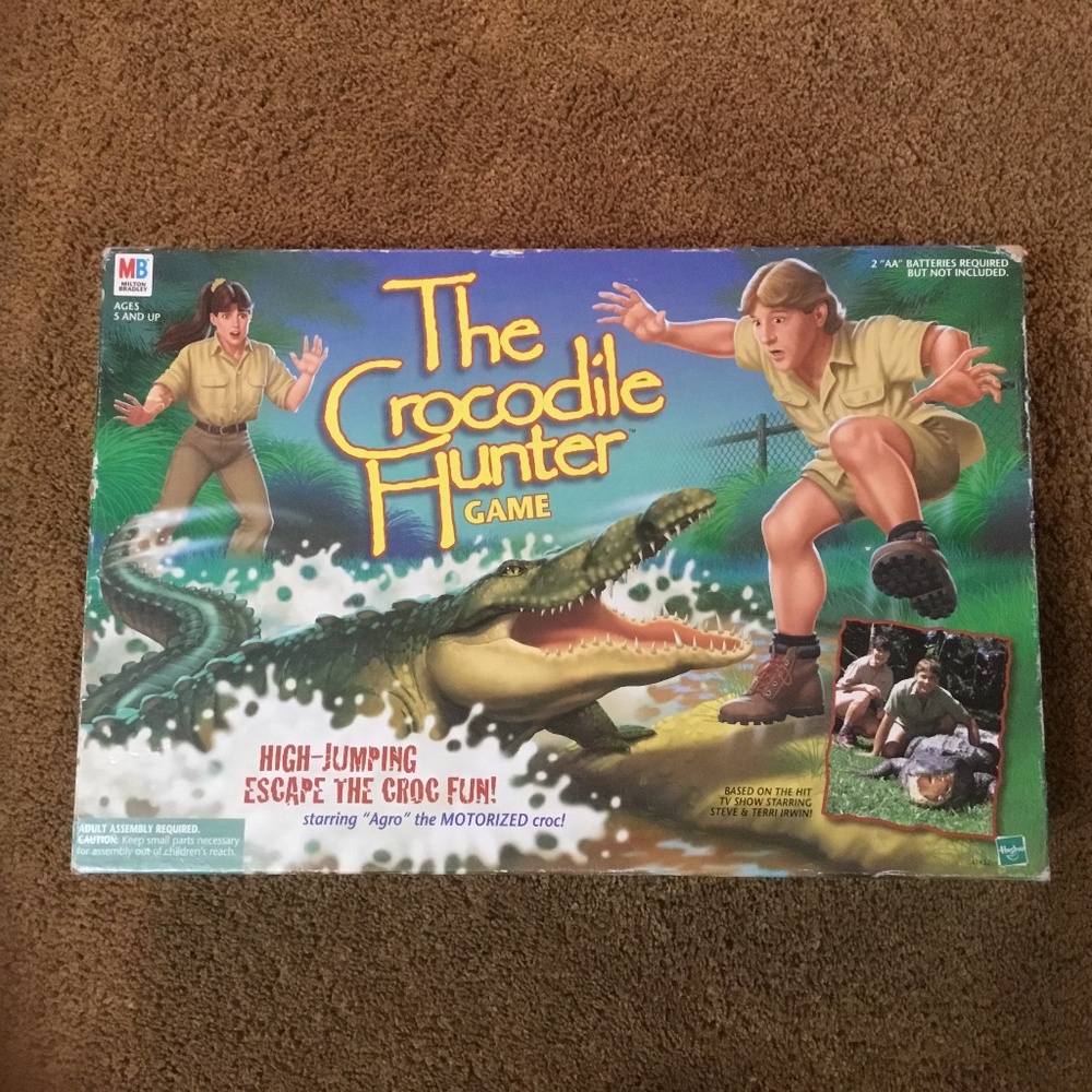 The Crocodile Hunter Game (1999) Motorized Croc “Agro” - Picture 1 of 16